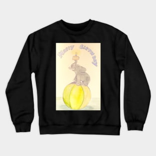 happy Birthday Crewneck Sweatshirt